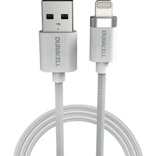 Prime 2m Lightning To Usb-A Örgülü Şarj Kablosu - Beyaz