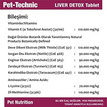 Prime Lıver Detox Tablet – Kedi ve Köpekler Için Karaciğer Destekleyici Bitkisel Takviye – 75 Tablet