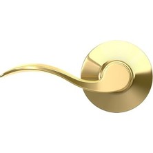 Prime (Bright) - Passage Levers: & Bright Hall And Closet Lever F10 Acc 605