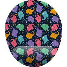Prime Minik Fil Desenli Bilek Destekli Mouse Pad