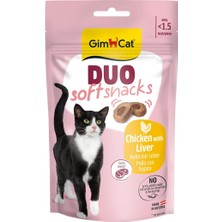 Prime Gimcat Duo Soft Snacks Chicken With Liver Kedi Ödülü 50 gr