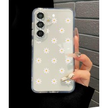 Prime Galaxy A56 ile Uyumlu SFF01 Şeffaf Tasarımlı Kılıf - Ince, Hafif ve Dayanıklı Koruma, Kamera ve Tuşlarla Tam Uyumlu Şeffaf Telefon Kapağı (Papatia)