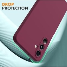 Prime - Galaxy A17 ile Uyumlu Kılıf Kamera Korumalı Yumuşak Renkli Mat Silikon + 9h Ekran Koruyucu Cam 2in1 Set - Siyah