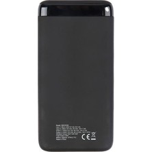 Prime 20W 10000MAH Kablosuz Şarj Powerbank LED Göstergeli USB Type-C ve Uyumlu - Hızlı Şarj, Çoklu Bağlantı