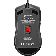 Prime Sgm-L1 Lumos Kırmızı 6400DPI Rgb Ledli Makrolu Gaming Oyuncu Mouse