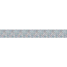 Prime Mutfak Tezgah Arası Folyo Kaplama Folyosu Dörtgen Fas Desen 60X100 cm