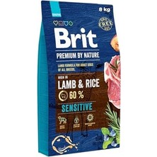 Prime Brit Care Premium By Köpek Kuru Maması, Hassas Köpekler Için Kuzulu, 8 kg