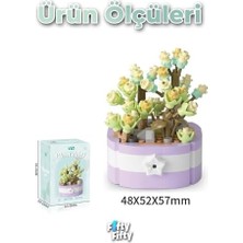 Prime Panlos Micro Block Bitki Serisi 1256 Çiçek Buketi 263 Parça Oyuncak Yapım Seti FFP-1256