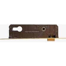 Prime Pvc Gömme Kilit, 35 mm, Metal ve Plastik Aksamlı, Kapı Mekanizması