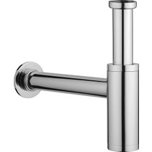 Prime A45123 Lavabo Sifonu, T Tipi, Krom