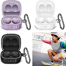 Prime Galaxy Buds 2 Pro ile Uyumlu Kulaklık Kılıf Darbeye Dayanıklı Fundamental Sert Koruyucu Toz ve Kirden Koruyan Galaxy Buds 2 Pro ile Uyumlu Kılıf Lacivert