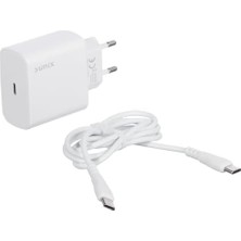Prime S-50 Usb-C Type-C Şarj Aleti Set, Beyaz
