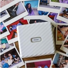 Prime Wide Link Beyaz Akıllı Telefon Yazıcısı ve 10'lu Film