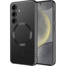 Prime Galaxy S24 Plus ile Uyumlu Kılıf Siyah Lime Kablosuz Şarj Özellikli (Galaxy S24 Plus ile Uyumlu, Siyah)
