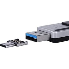 Prime 5005 Micro USB Otg Şarj Data Kablo Uç Çevirici Dönüştürücü Adaptör