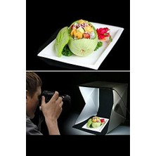 Prime Ürün Çekim Çadırı Mini Fon Fotoğraf Stüdyosu Ledli Işık Perdesi