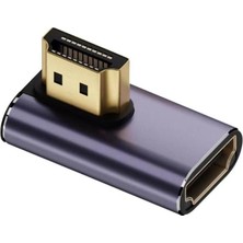 Prime 8k HDMI Adaptör – UHD 8K@60Hz Görüntü Aktarımı, Altın Kaplama Uç, Display, Tv, Laptop, Projeksiyon ile Uyumlu, Dayanıklı Alüminyum Gövde Otgd