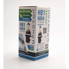 Prime Photon Ampul Hb1 12V 65/55W 9004 Pr Ll +%30 Fazla Işık Halogen Pht PH5594 Ll