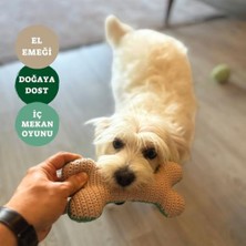 Prime Örgü Kemik Pamuklu ve Doğa Dostu Köpek Oyuncağı