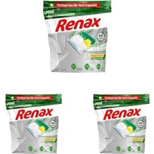 Prime Renax Bulaşık Makinesi Kapsül Deterjanı 60 Adet (3 Paketi)