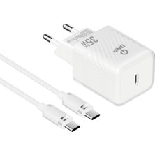 Prime Gnp 35W Transparent Gan Şarj Adaptörü ve Type-C Kablo