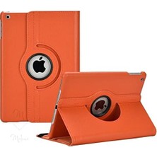 Prime iPad Mini 5 ile Uyumlu Kılıf 360 Dönebilen Standlı A2133 A2124 A2125 A2126 Pembe Koyu