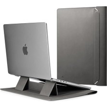 Prime 16 Inç / 15 Inç MacBook & Notebook Laptop Taşıma Çantası Valentinus S Sleeve Gray - AFA06424