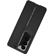 Prime Galaxy Z Fold 6 Kılıf Ultra Ince Kamera Korumalı Sert Rubber Procase Kapak-Gri