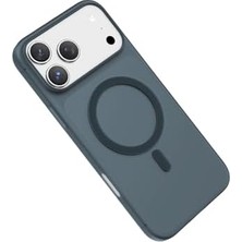 Prime - 17 Pro ile Uyumlu Kılıf 0.8mm Ultra Ince Yumuşak Silikon ile Uyumlu Kapak - Lacivert