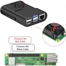 Prime Raspberry Pi 4 Fan -Siyah