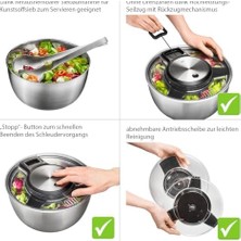 Prime Speedwing Salata Kurutucu, Paslanmaz Çelik