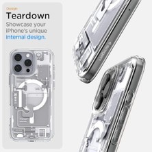 Prime 16 Pro Max ile Uyumlu Ince Magsafe Kılıf Ultra Hybrid Sararmaya Dayanıklı Duraclear™ Hava Kanalı Teknolojisi™ Askeri Sınıf Koruma Magfit Zero One Tasarım Kapak - ACS08005