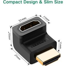 Prime 270 Derece HDMI To HDMI Dönüştürücü