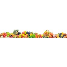 Prime Mutfak Tezgah Arası Folyo Kaplama Folyosu Meyve Sebze 60X200 cm