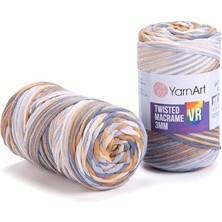 Prime El Örgü Ipi Twısted Macrame 3 mm Vr, 918, 4X250 gr