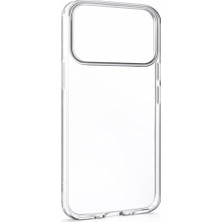 Prime 17 Pro Max Ile Uyumlu Kılıf Crystal Clear Ince Sararma Yapmayan Logo Gösteren Tuşlara Rahat Erişim Sert Plastik Şeffaf Iphone 17 Pro Max Ile Uyumlu Kılıf (17 Pro Max)