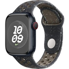 Prime - 7/8/9 45MM Kordon 2023 Point Delikli Silikon Strap Kayış ile Uyumlu