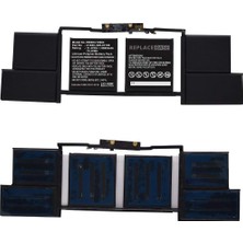 Prime MacBook Pro, A1707 2016, 38.1 cm Için Yedek Pil (15 Inç), 6600 Mah, A1820 6600 Mah