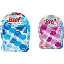Prime Wc Brilliant Gel Duopack Klozet Bloğu 2 Okyanus 1 Çiçek, 3 x 2'li Paket