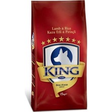 Prime Kıng Kuzu Etli & Pirinçli Yetişkin Köpek Maması 15 kg