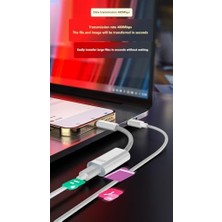 Prime 45W Type C To Lightning Kulaklık Dönüştürücü Hızlı Şarj iPad Yuva Çevirici Müzik Dinleme Arama Otgklk