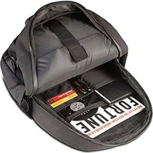 Prime BP-L400 15,6" Floransa Serisi Wtx Pro Su Geçirmez Kumaş, Notebook,laptop Sırt Çntası-Siyah
