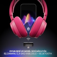 Prime Arctis 7 Gen 2 Oyun Kulaklığı - Magenta