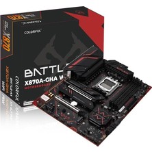 Prime Colorful Battle-Ax X870A-GHA Wıfı 6e V14 Ddr5 7600MHZ Atx Am5 Gaming (Oyuncu) Anakart