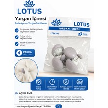 Lotus Yorgan Iğnesi 4 Parça LTS-6780 – Yorgan ve Battaniye Sabitleyici Düğme Seti