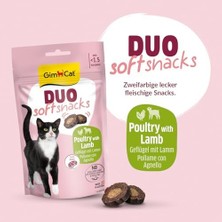 Prime Gimcat Duo Soft Snacks Poultry With Lamb Kedi Ödülü 50 gr
