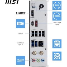Prime Msı Pro B840M-P WIFI6E Am5 Ddr5 8000MHZ(OC) Hdmı,2x M.2 USB 5 Gbs 2.5g Lan Wı-Fı 6e Matx