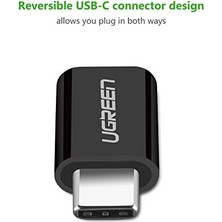 Prime Micro USB To Type-C Dönüştürücü Adaptörü, Siyah