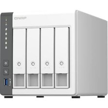 Prime Qnap TS-433-4G Arm Qc 4 GB Ram- 4-Diskli Nas Server (Disksiz)