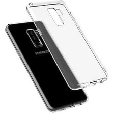 Prime Galaxy S9 Plus ile Uyumlu Kılıf Şeffaf Silikon Hibrit Renksiz
